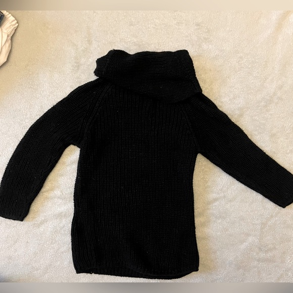 2/$12 Old Navy black knit sweater - Picture 2 of 3
